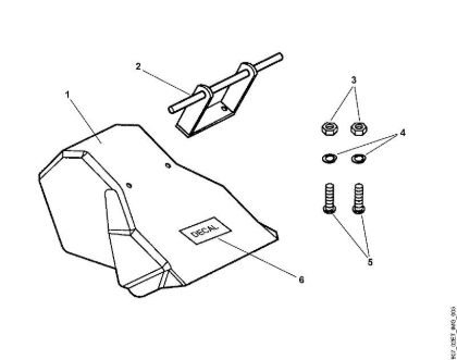 Accesorios DPS 880 A - Deflector de la marca Viking