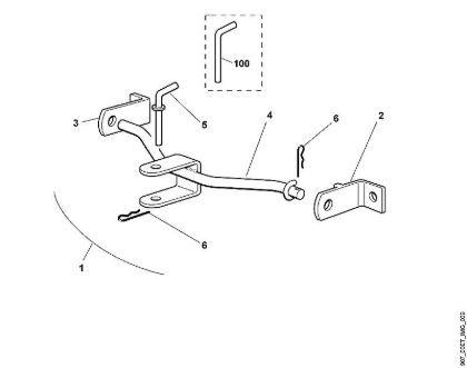 Accesorios RC 780 A - Dispositivo de remolque de la marca Viking