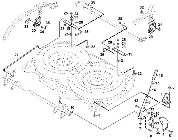 Imagen de B - Ajuste de altura (manual) AMM 442