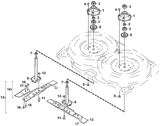 Imagen de E - Sistema de cuchilla de corte AMM 442