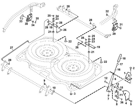 Imagen de B - Ajuste de altura (manual) AMM 842