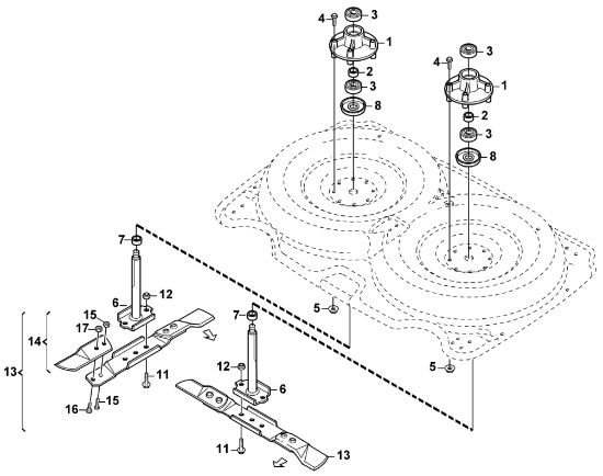 Imagen de E - Sistema de cuchilla de corte AMM 842
