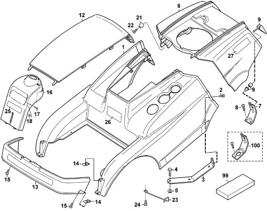 Imagen de A - Cubierta MF 440