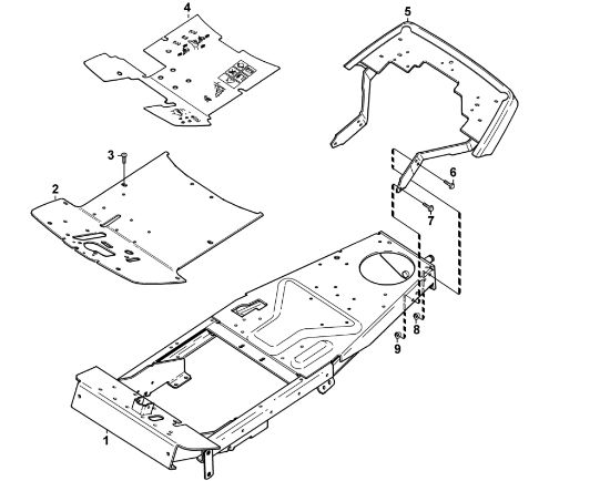 Imagen de B - Bastidor MF 440
