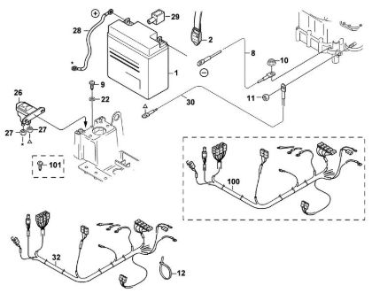 Imagen de H - Componentes eláctricos MF 440
