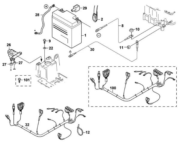 Imagen de H - Componentes eláctricos MF 440