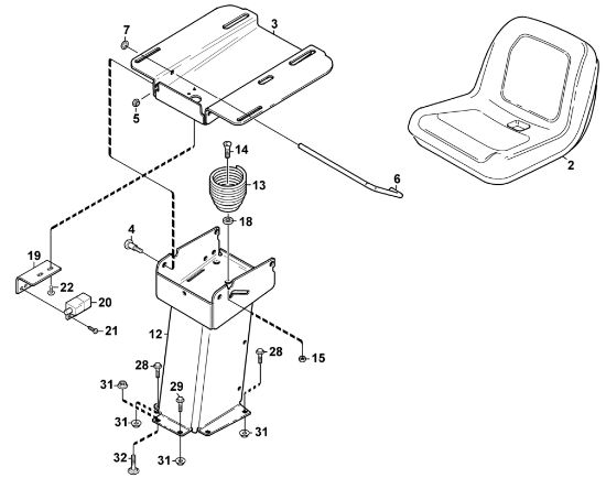 Imagen de D - Asiento MF 460
