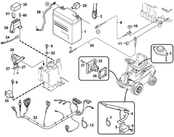 Imagen de H - Componentes eláctricos MF 480