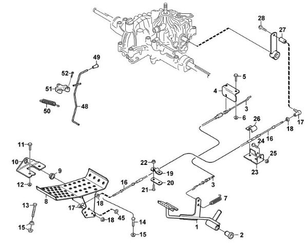 Imagen de H - Freno, embrague MF 860