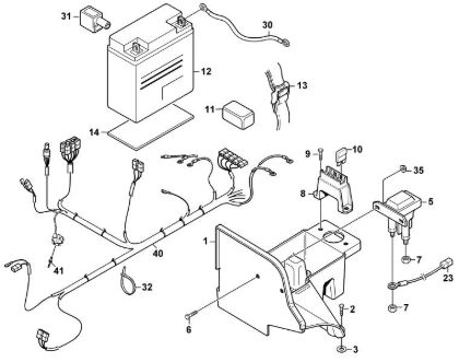 Imagen de I - Componentes eláctricos - 1 MF 860