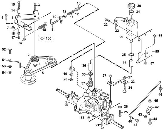 Imagen de L - Accionamiento de eje MF 860