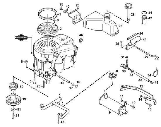 Imagen de K - Motor MF 880