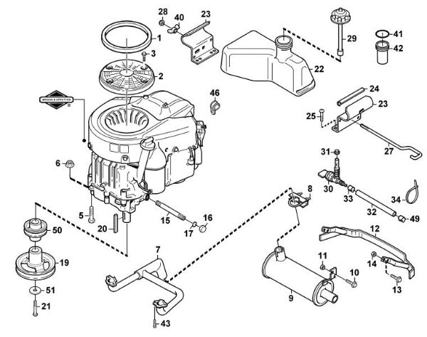Imagen de K - Motor MF 880