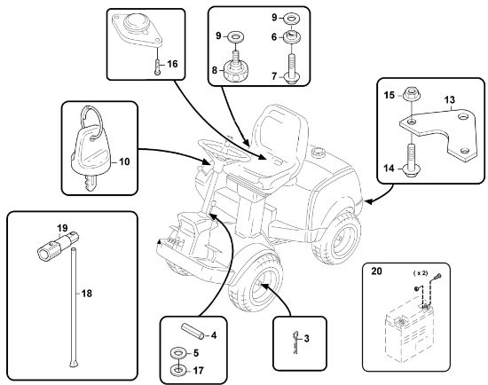 Imagen de O - Accesorios MF 880