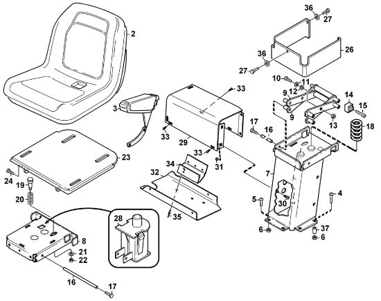 Imagen de E - Asiento MF 890 PRO