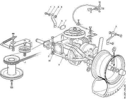 MR MR 380 F1 - Caja reductora de la marca Viking