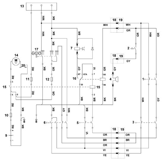 Imagen de O - Esquema de conexiones MR 4082.0