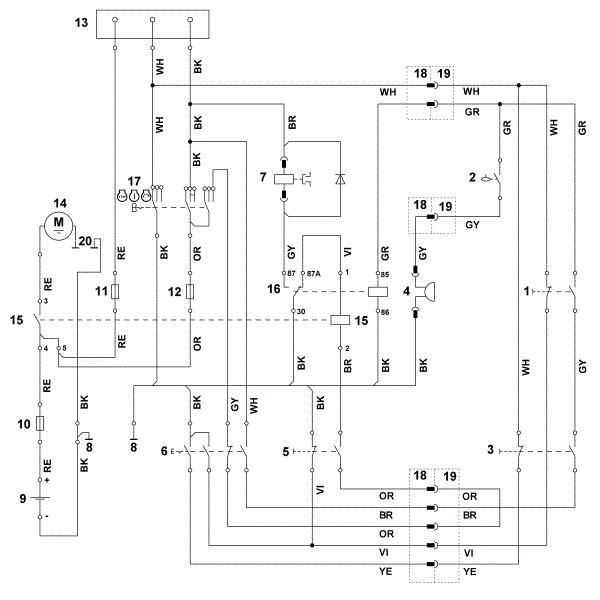 Imagen de O - Esquema de conexiones MR 4082.0 K