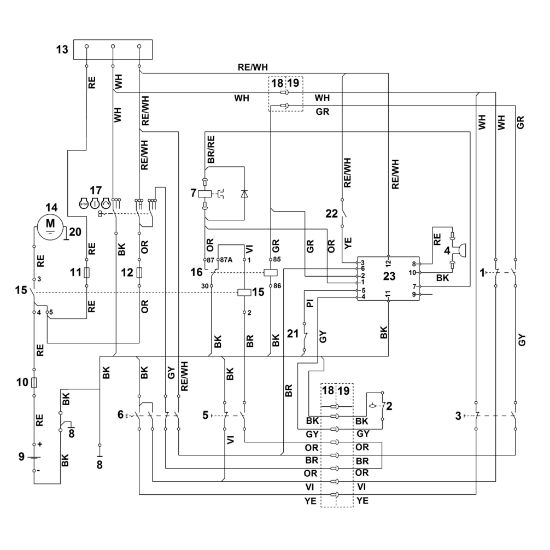 Imagen de O - Esquema de conexiones MR 4082.1