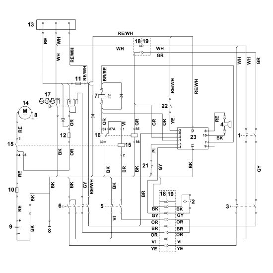 Imagen de O - Esquema de conexiones MR 4082.2
