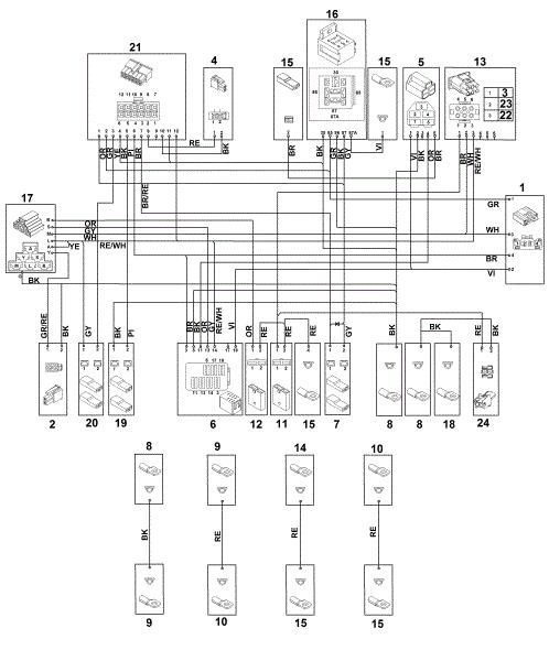 Imagen de O - Esquema de contactos MT 4097.1 SX
