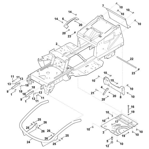Imagen de A - Bastidor MT 4112.0 SZ