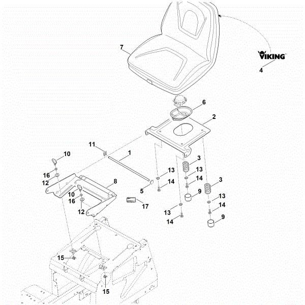Imagen de F - Asiento MT 4112.1 SZ