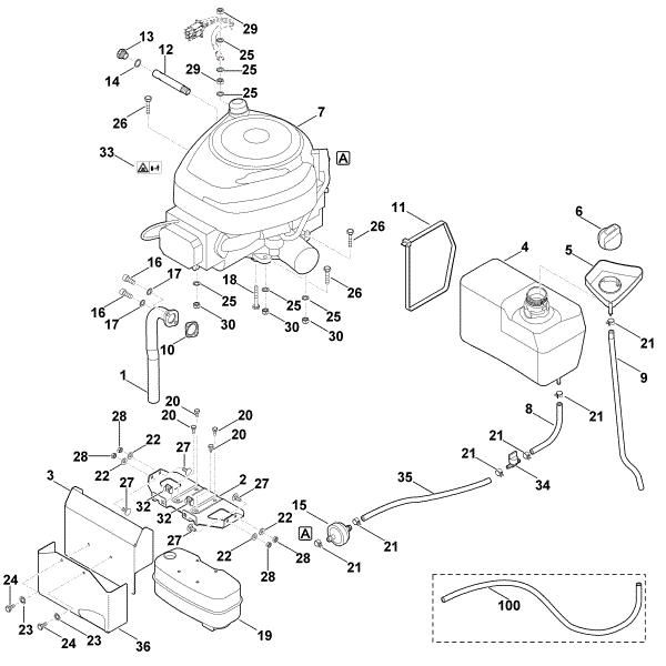 Imagen de I - Motor, depásito MT 5097.0