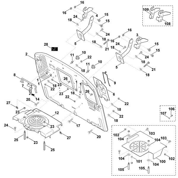 Imagen de H - Pared posterior MT 5097.0 G