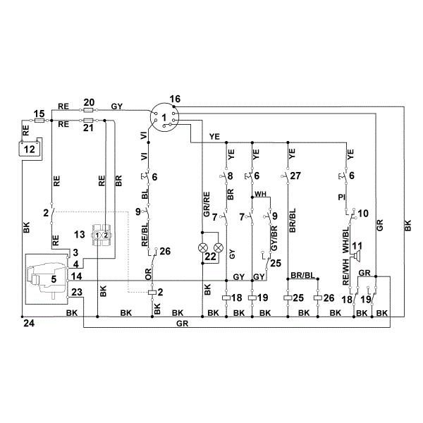 Imagen de S - Esquema de conexiones MT 5097.0 G