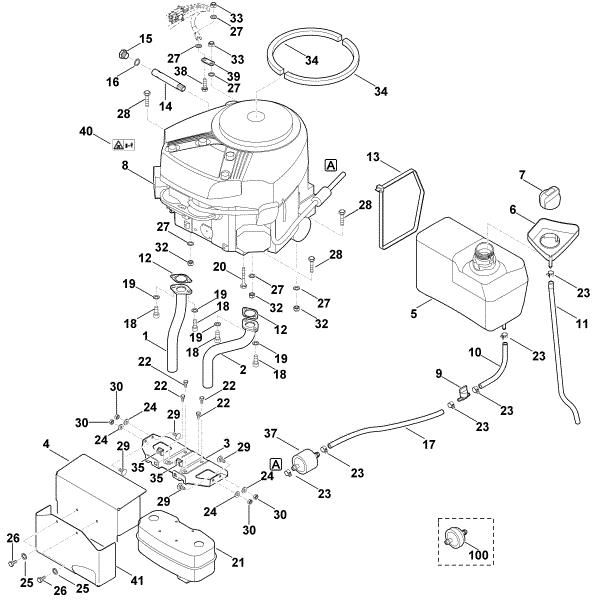 Imagen de I - Motor, depásito MT 5097.0 Z