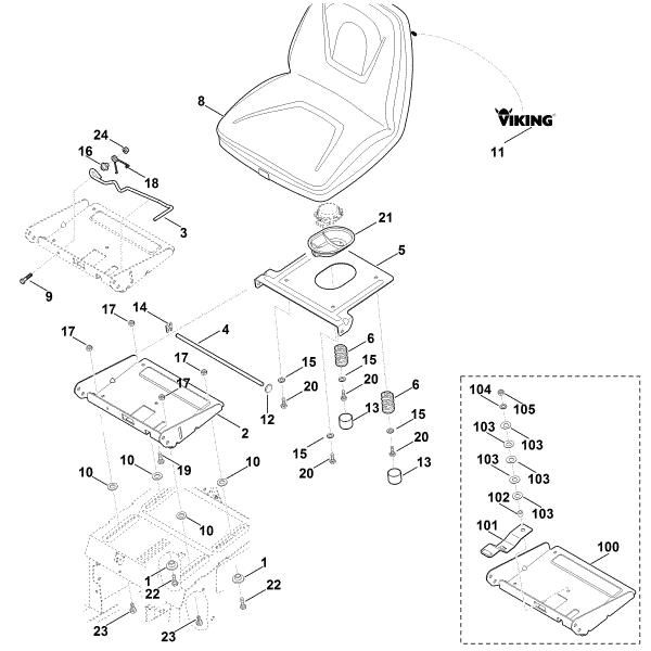 Imagen de F - Asiento MT 5097.1 C