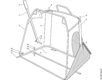 MT MT 540 K - Saco recogedor de hierba - 2 de la marca Viking