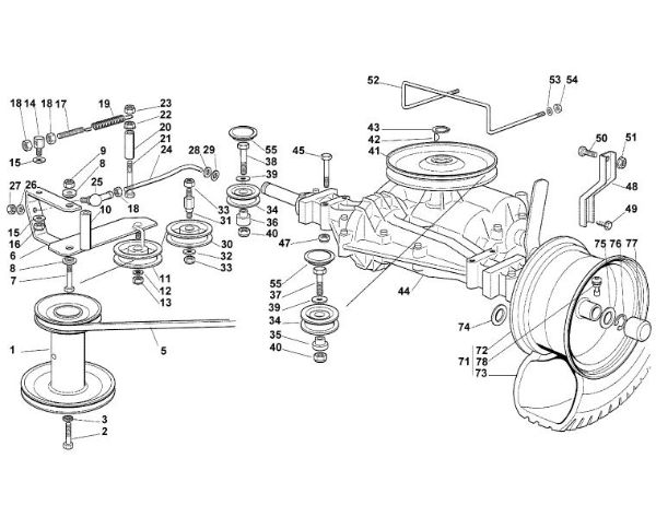 Imagen de F - Caja reductora MT 545