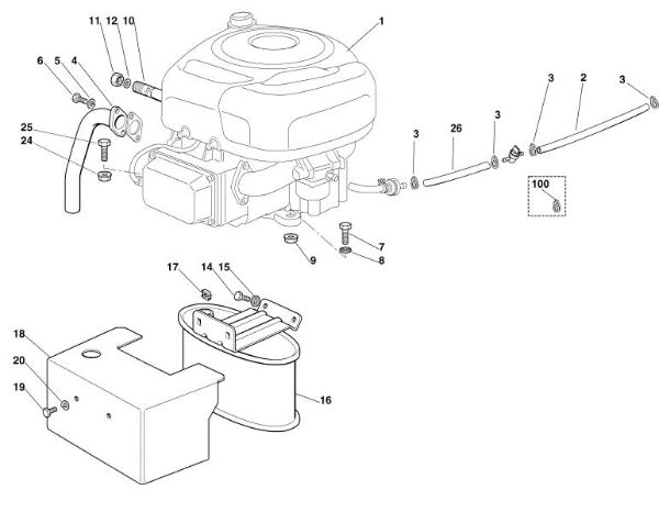 Imagen de E - Motor MT 585 L