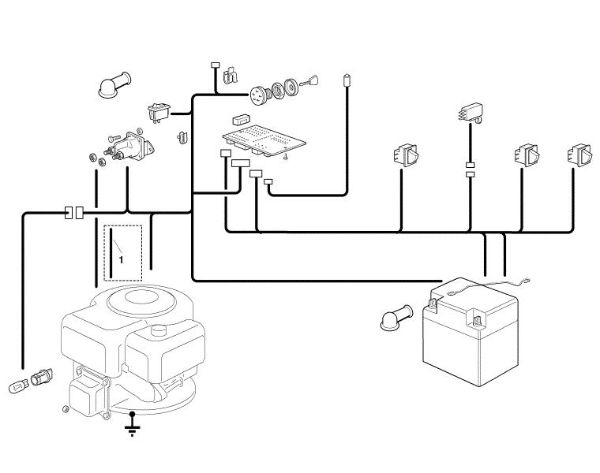 Imagen de J1 - Componentes eláctricos MT 585 L