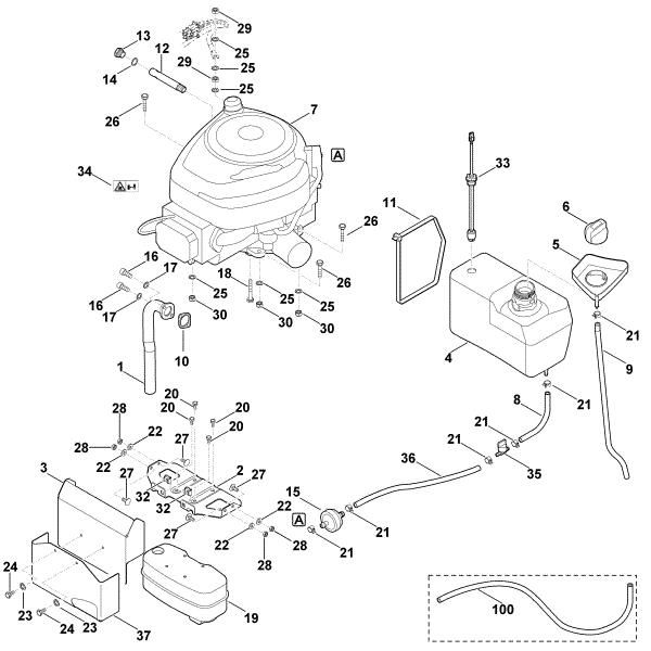 Imagen de I - Motor, depásito MT 6112.0