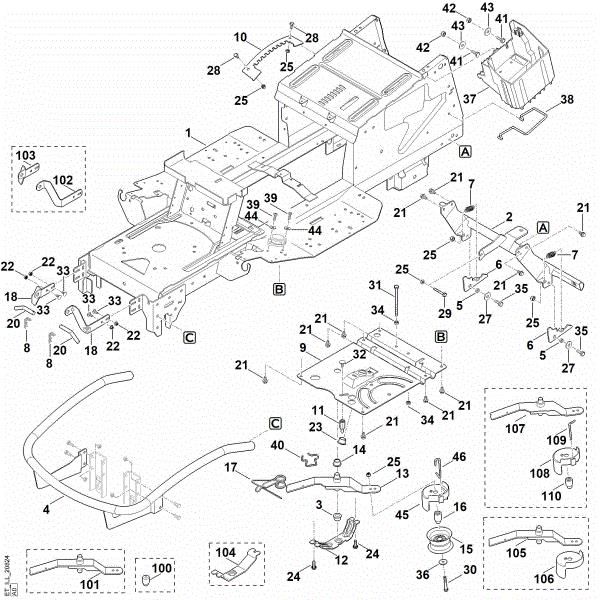 Imagen de A - Bastidor MT 6112.1 C