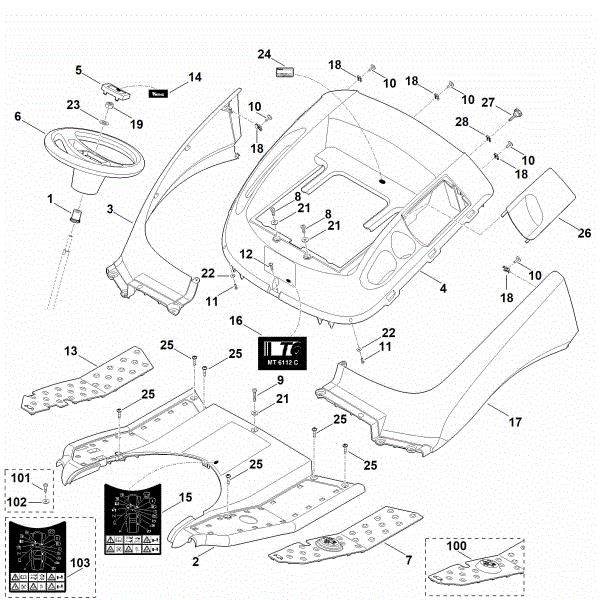 Imagen de C - Cubierta MT 6112.1 C