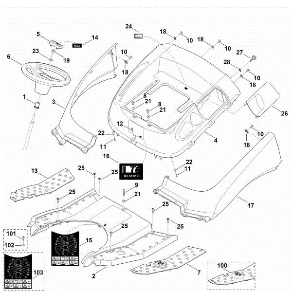 Imagen de C - Cubierta MT 6112.1 ZL