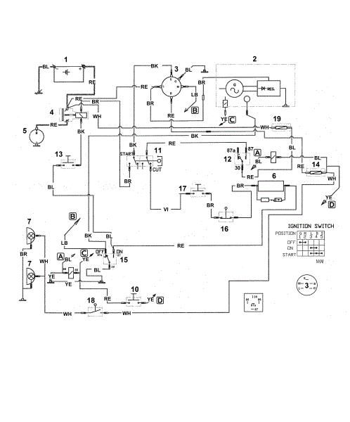 Imagen de R - Esquema de conexiones MT 640 (1997)