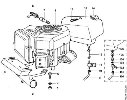 MT MT 680 A - Motor de la marca Viking