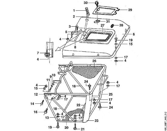 MT MT 680 L - Saco recogedor de hierba de la marca Viking