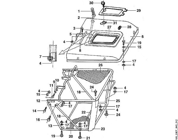MT MT 680 L - Saco recogedor de hierba de la marca Viking