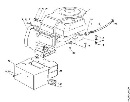 MT MT 740 (1999, 2000) E - Motor de la marca Viking