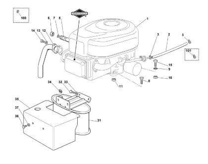 Imagen de E - Motor MT 745