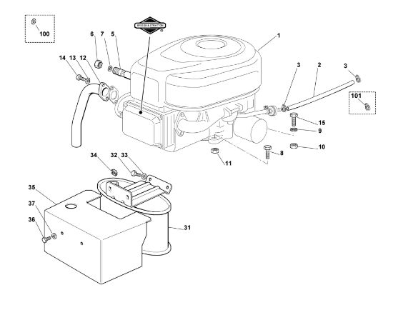 Imagen de E - Motor MT 745