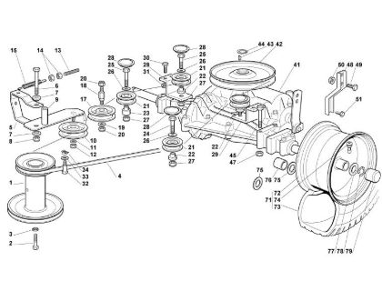 Imagen de F - Caja reductora MT 745