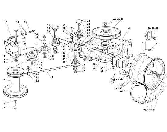 Imagen de F - Caja reductora MT 745
