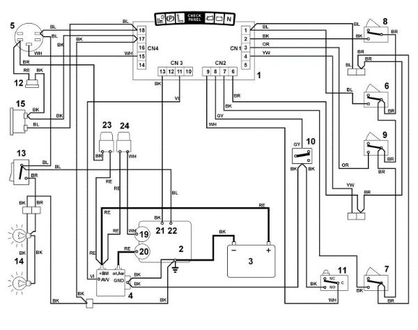 Imagen de N - Esquema de conexiones MT 745
